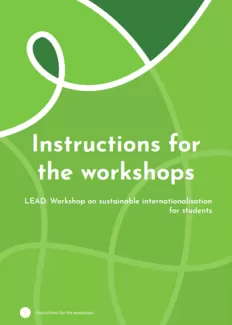 Workshop instructions cover image