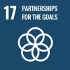Logo of the SDG Goal 17
